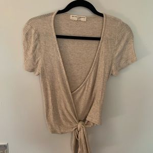 Urban Outfitters Beige Project Social T, Size Medium